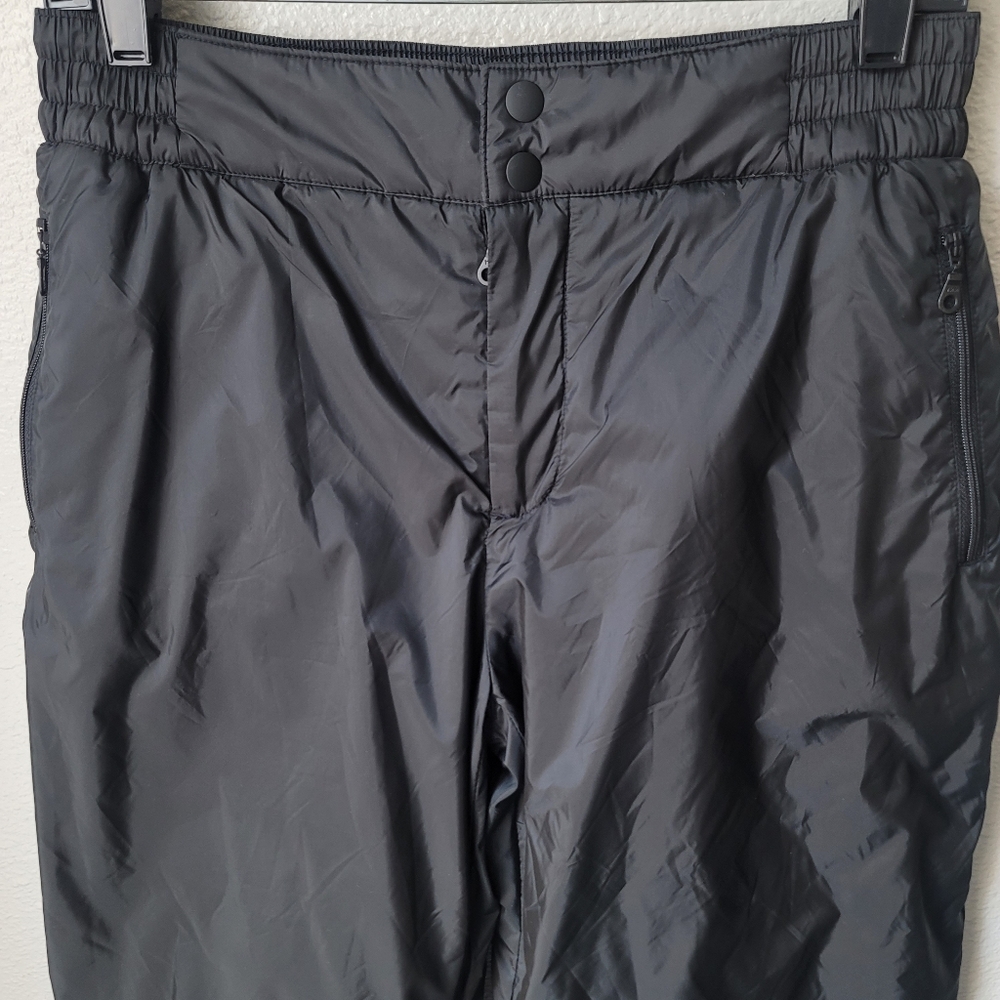 NWT Aerie Chillside Water Resistant Snow Puffer Pants, Size Medium, Color Black - Picture 5 of 12